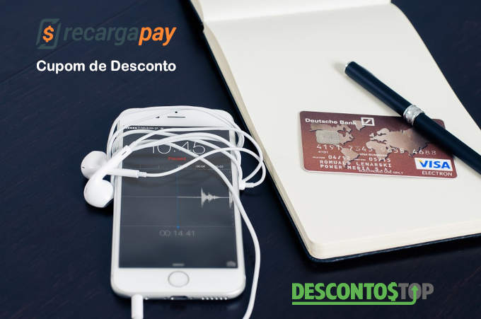 RecargaPay está dando R$ 10 de desconto em recargas de celular