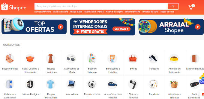 Aproveite! Shopee tem cupom de frete grátis para compras a partir