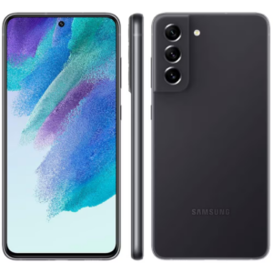 imagem ilustrativa Smartphone Samsung Galaxy S21 FE 5G Preto 256GB, 8GB RAM, Tela Infinita de 64, Câmera Traseira Tripla, Android 11 e Processador Octa-Core