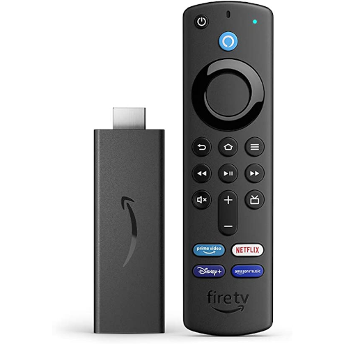 promoção Fire TV Stick Lite Streaming em Full HD com Alexa Com Controle Remoto por Voz com Alexa inclui comandos de TV.