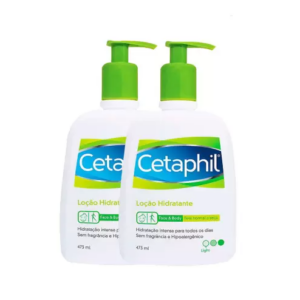 promoção Kit 2 Cetaphil Loção Hidratante Galderma para Pele Normal a Seca 473ml