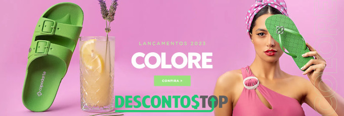 banner promocional nova coleção colore capodarte