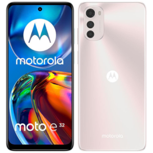 imagem ilustrativa Smartphone Motorola E32 64GB 4GB RAM 4G Câmera Tripla + Selfie 8MP Tela 6,5 Rose