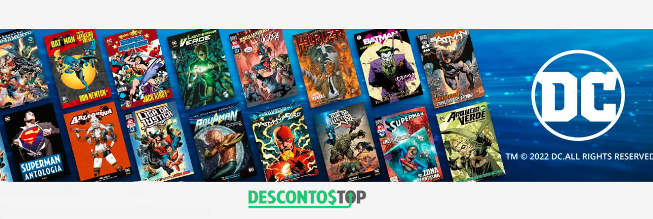 captura de tela site panini hq's DC COMICS