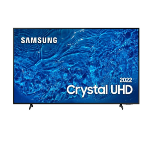 imagem ilustrativa Smart TV Samsung 65 Crystal UHD 4K UN65BU8000GXZD 2022 Dynamic Crystal Color Design Air Slim