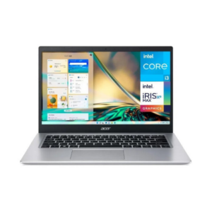 imagem ilustrativa Notebook Acer Aspire 3, Intel Core I3 11 Geração 4.10GHz, 8GB DDR4, SSD 512GB NVMe, Tela 15.6 Full HD, Gráficos Iris Xe, Windows 11 - A315-58-372M