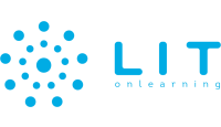 Logo Lit onlearning em azul