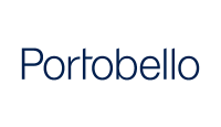 Logo Portobello em azul