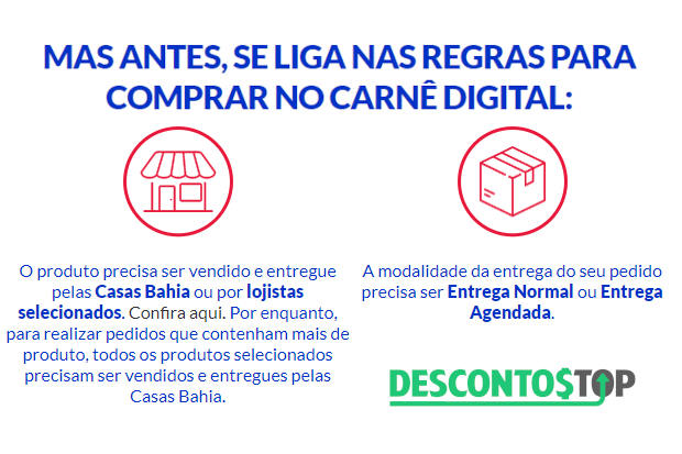 Captura de tela demonstrando como comprar iphone parcelado no boleto no site Casas Bahia