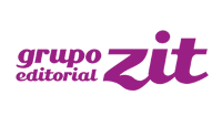 Logo Grupo Editorial Zit na cor roxa.