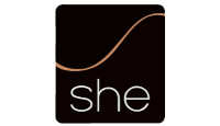 Cupom de desconto She Lingerie logo.