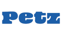 Logo loja PETZ em azul com letras arredondadas