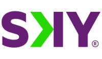 Cupom de Desconto Sky Airline logo.