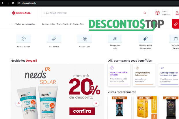 DROGASIL - SITE COM OS MELHORES PREÇOS