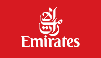 Cupom de desconto Emirates logo.