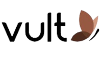 Cupom de desconto Vult logo.